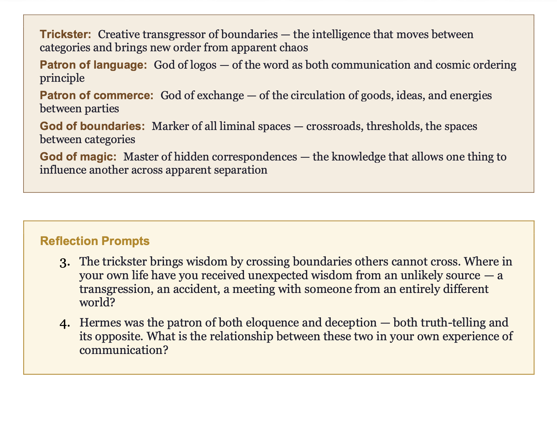 Hermes Trismegistus teachings