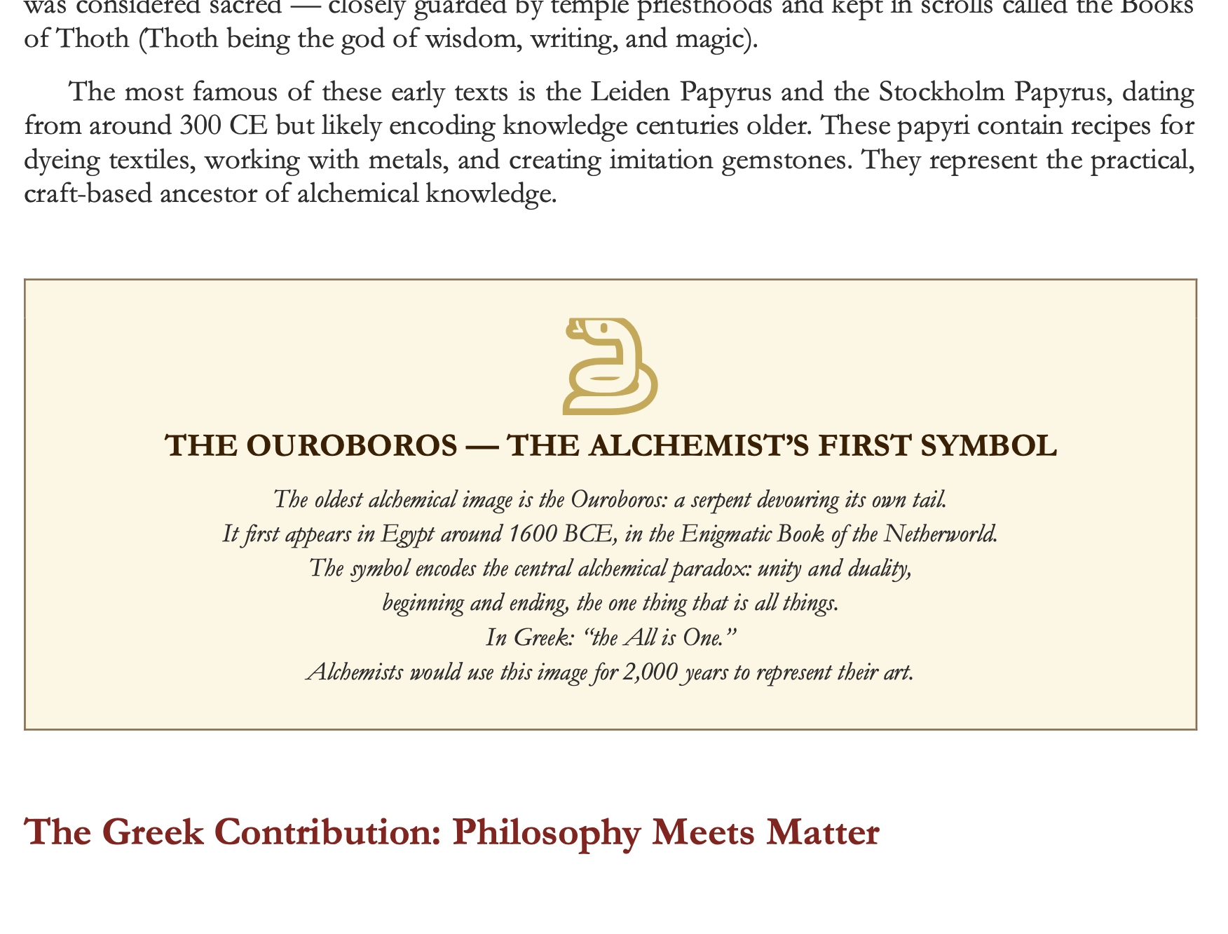 alchemy symbols and meanings