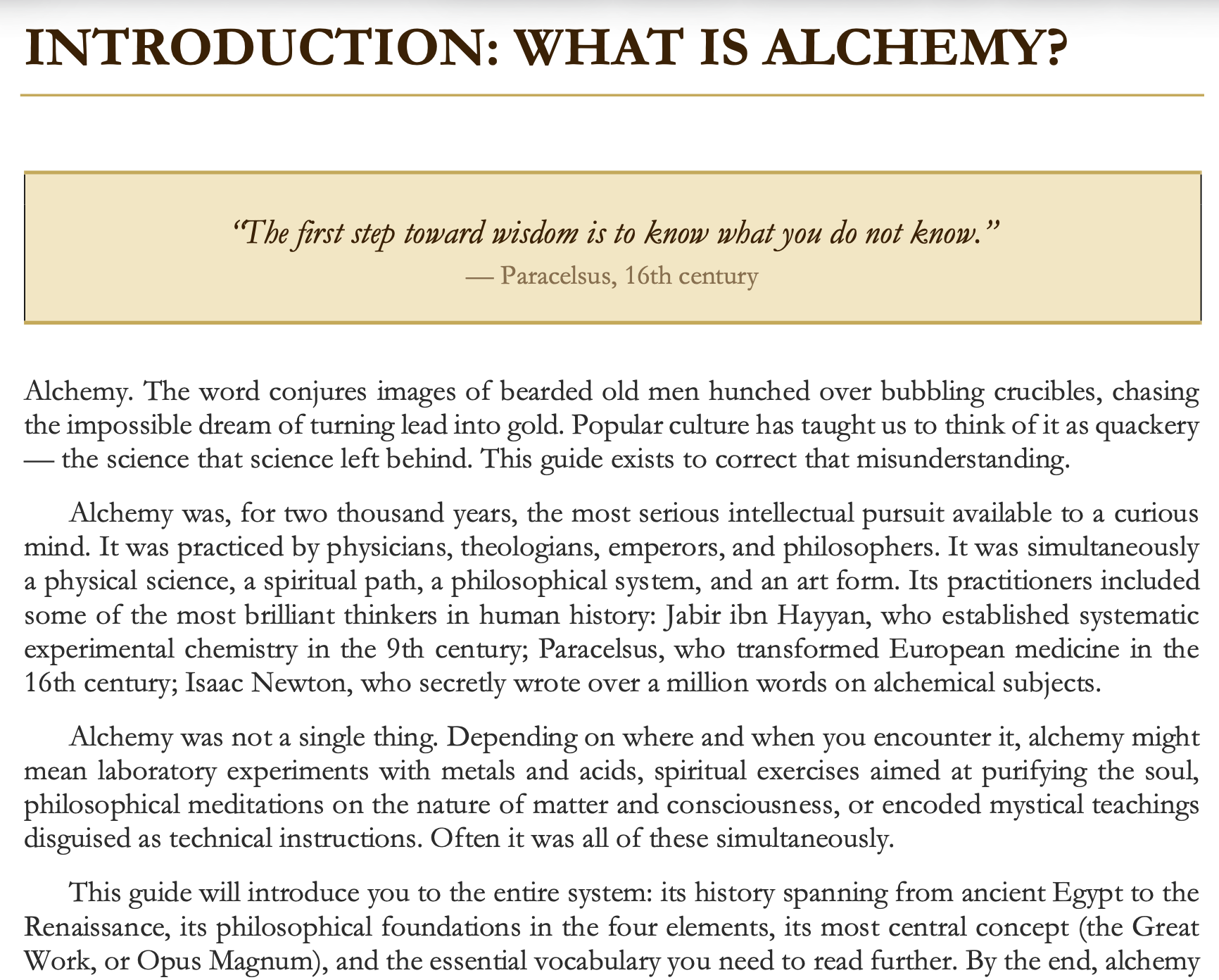history of the occult guide