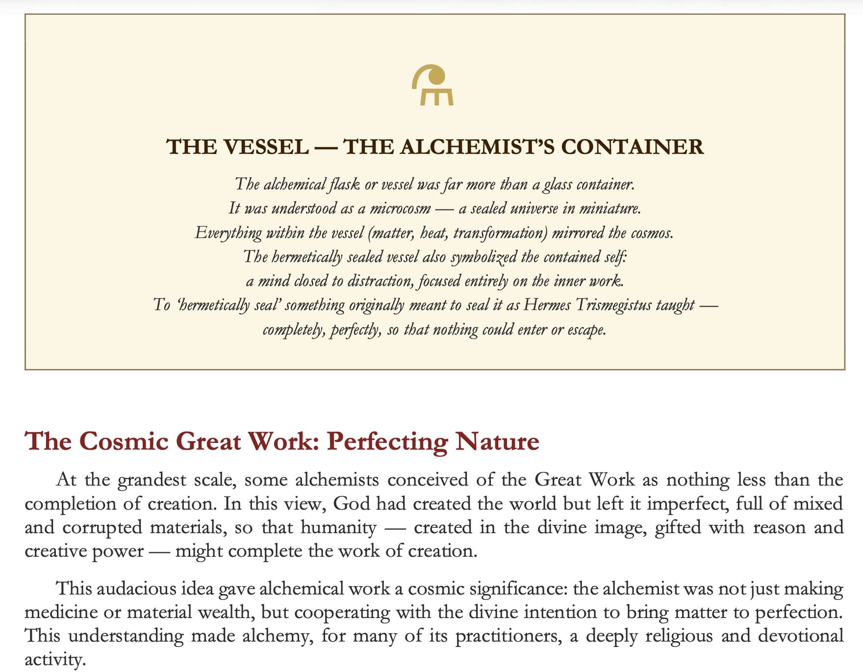 alchemy four elements explained