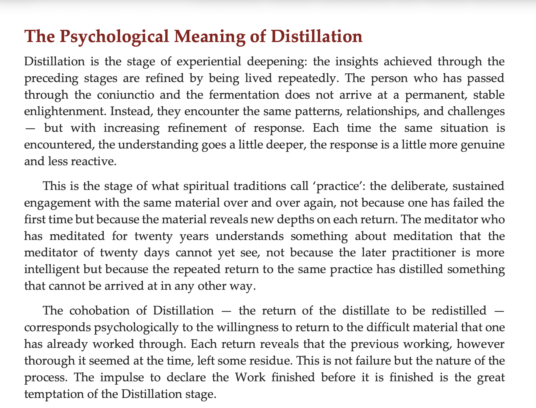 calcination dissolution