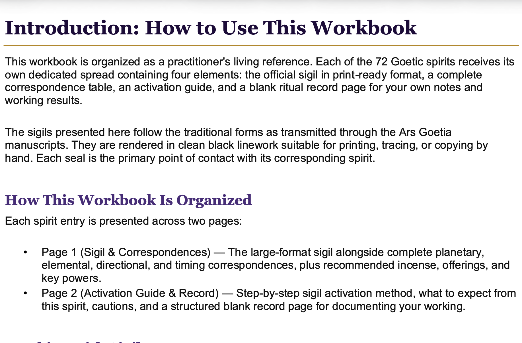 Summoning the 72: Complete Goetic Sigil Workbook — All 72 Seals, Correspondences & Record Pages - Image 6